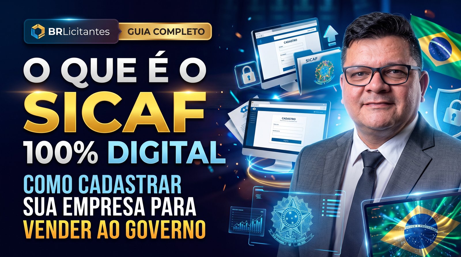 Guia Completo: O que é o SICAF 100% Digital e como cadastrar sua empresa para vender ao Governo
